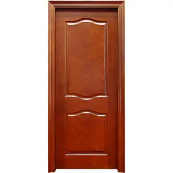 Interior Bedroom rosewood veneer painted 2 panel MDF door