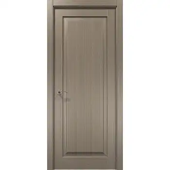 Interior Bedroom rift veneer painted 1 panel solid core door