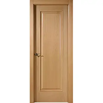 cherry one panel solid wood high-end interior door
