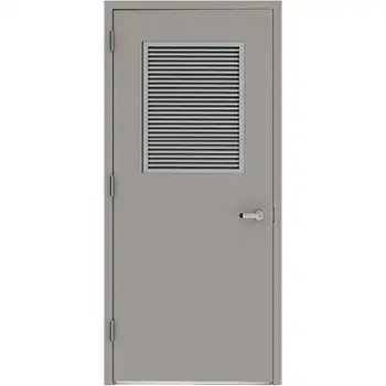 Commercial Electricity room half vented steel door